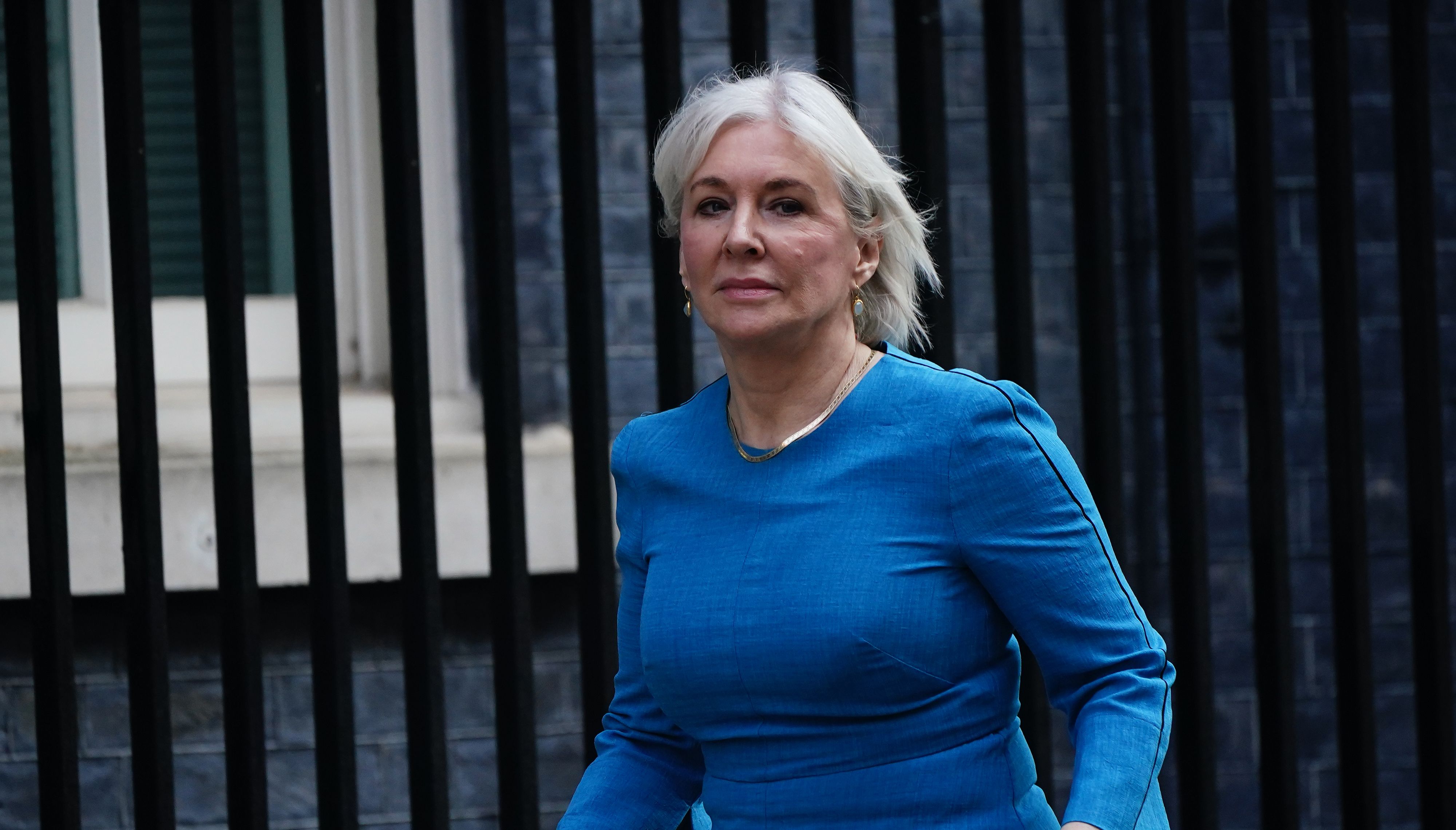 File photo dated 23/3/2022 of Culture Secretary Nadine Dorries who has accused commentators of mocking her dyslexia after she muddled her words in a video posted on social media by a Conservative MP. In a TikTok video, Nadine Dorries is heard talking about people being able to %22downstream%22 - rather than download - films online, and refers to tennis courts as %22pitches%22. Issue date: Saturday April 23, 2022.