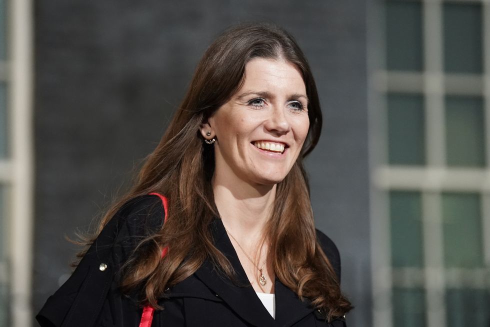 File photo dated 25/10/2022 of Culture Secretary Michelle Donelan who has written to the Prime Minister, recommending the Government drops its plans to privatise Channel 4, according to reports. Issue date: Wednesday January 4, 2023.