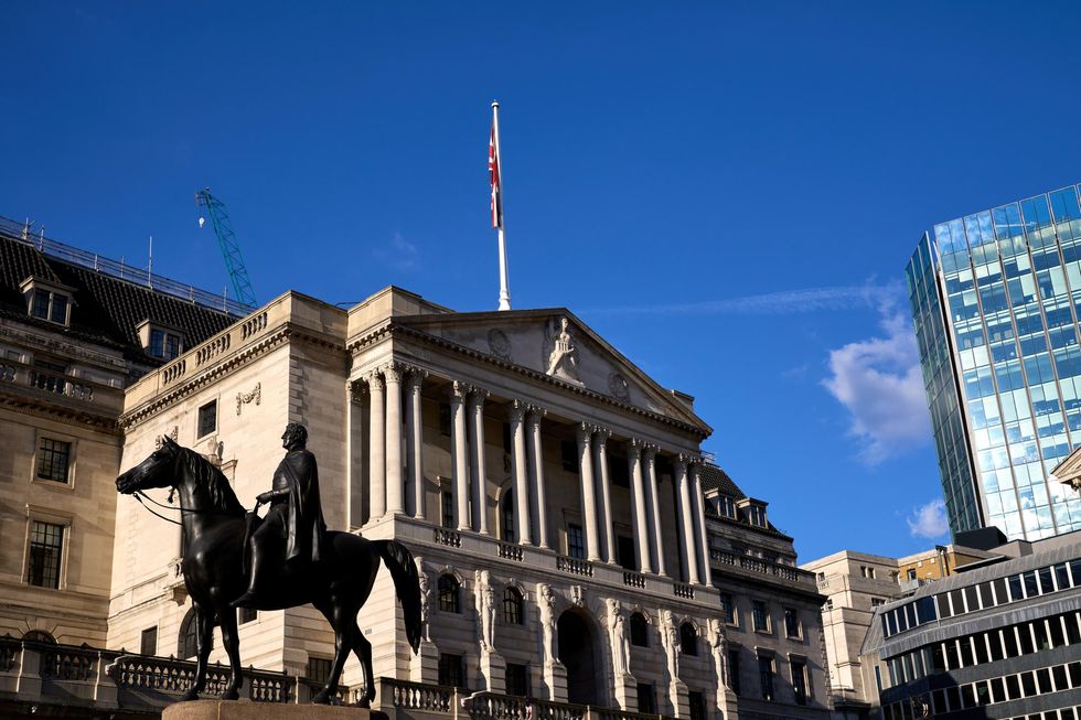 File photo dated 29/09/22 of the Bank of England, London, which is poised to unveil the biggest hike in interest rates for 33 years next week as the central bank continues its efforts to tame inflation.