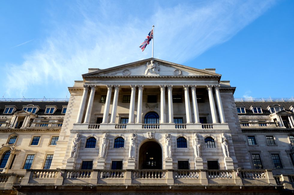 File photo dated 29/09/22 of The Bank of England, which is expected to push interest rates higher on Thursday in what analysts believe will be one of the last in a cycle of successive hikes.