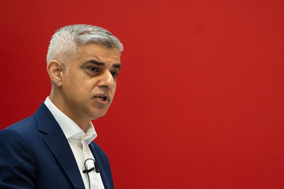 File photo dated 4/3/3022 of Mayor of London Sadiq Khan who said "I understand that in line with statutory guidance, allegations of discrimination would normally be considered at the level of gross misconduct rather than misconduct.”.