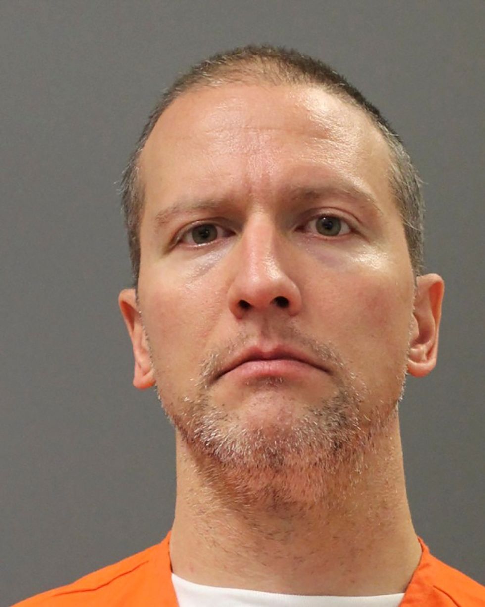 FILE PHOTO: Former Minneapolis police officer Derek Chauvin poses for an undated booking photograph taken after he was transferred from a county jail to a Minnesota Department of Corrections state facility.  Minnesota Department of Corrections/Handout via REUTERS. THIS IMAGE HAS BEEN SUPPLIED BY A THIRD PARTY./File Photo
