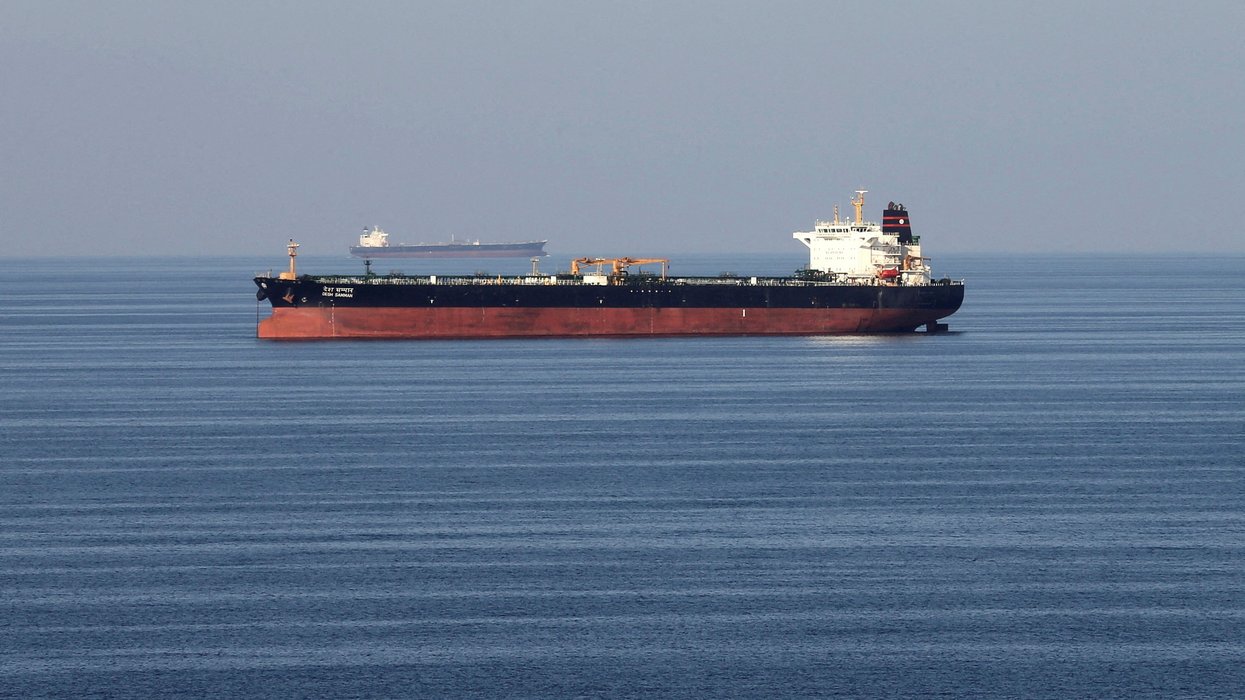 File photo of the Strait of Hormuz