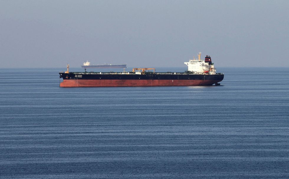 File photo of the Strait of Hormuz