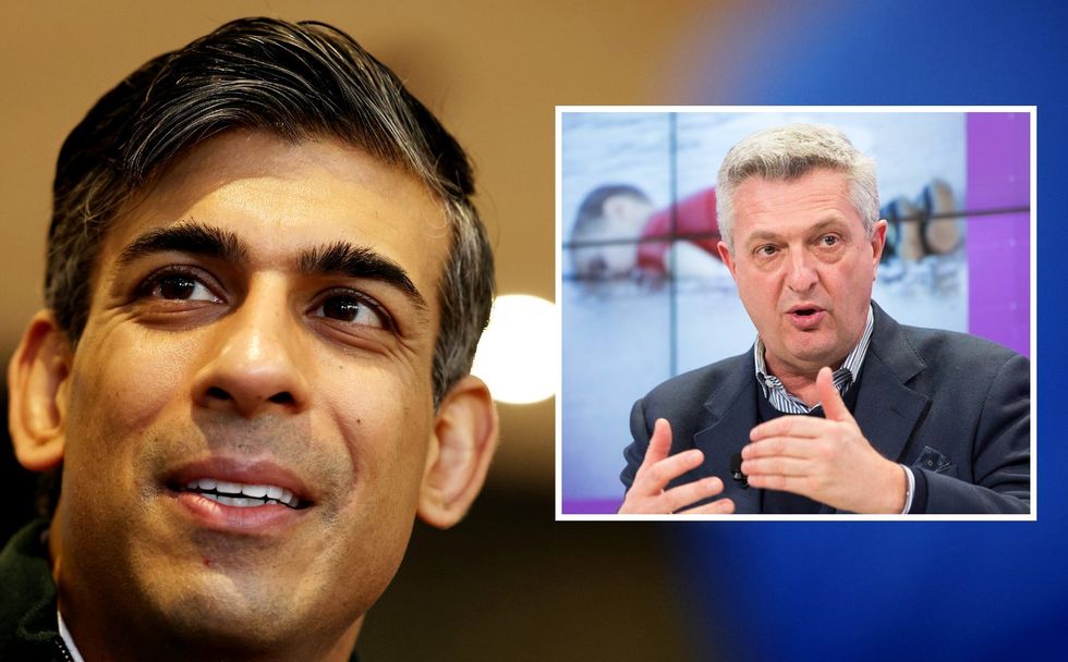 Filippo Grandi, the UN high commissioner for refugees/Rishi Sunak