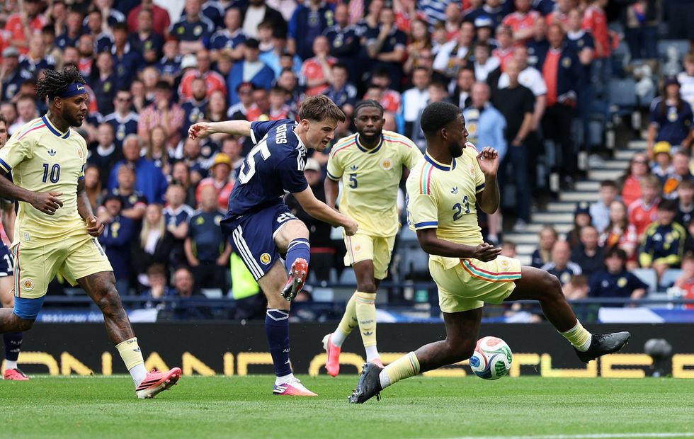 Findlay Curtis made an immediate impact by equalising just before the interval