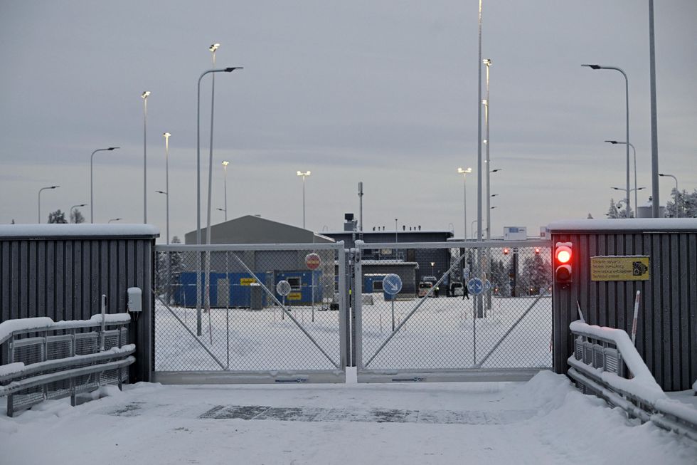 Finland border crossing