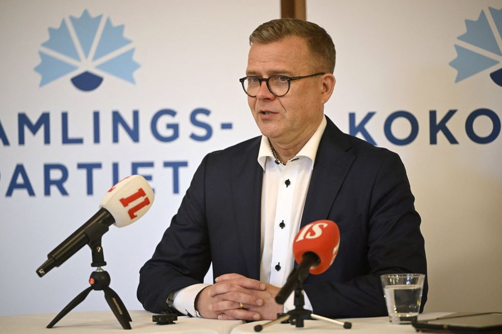 Finnish Prime Minister Petteri Orpo