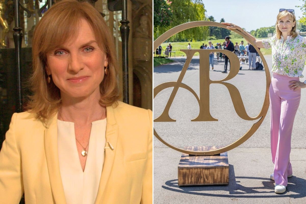 Fiona Bruce has paid tribute