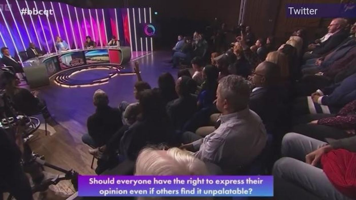 BBC Question Time fury as Fiona Bruce says ‘offensive’ remark to visually impaired guest in toe-curling gaffe