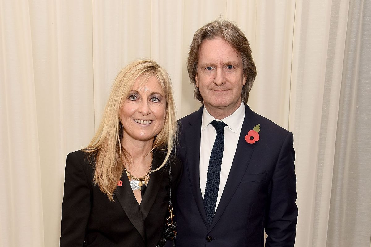 Fiona Phillips and Martin Frizell