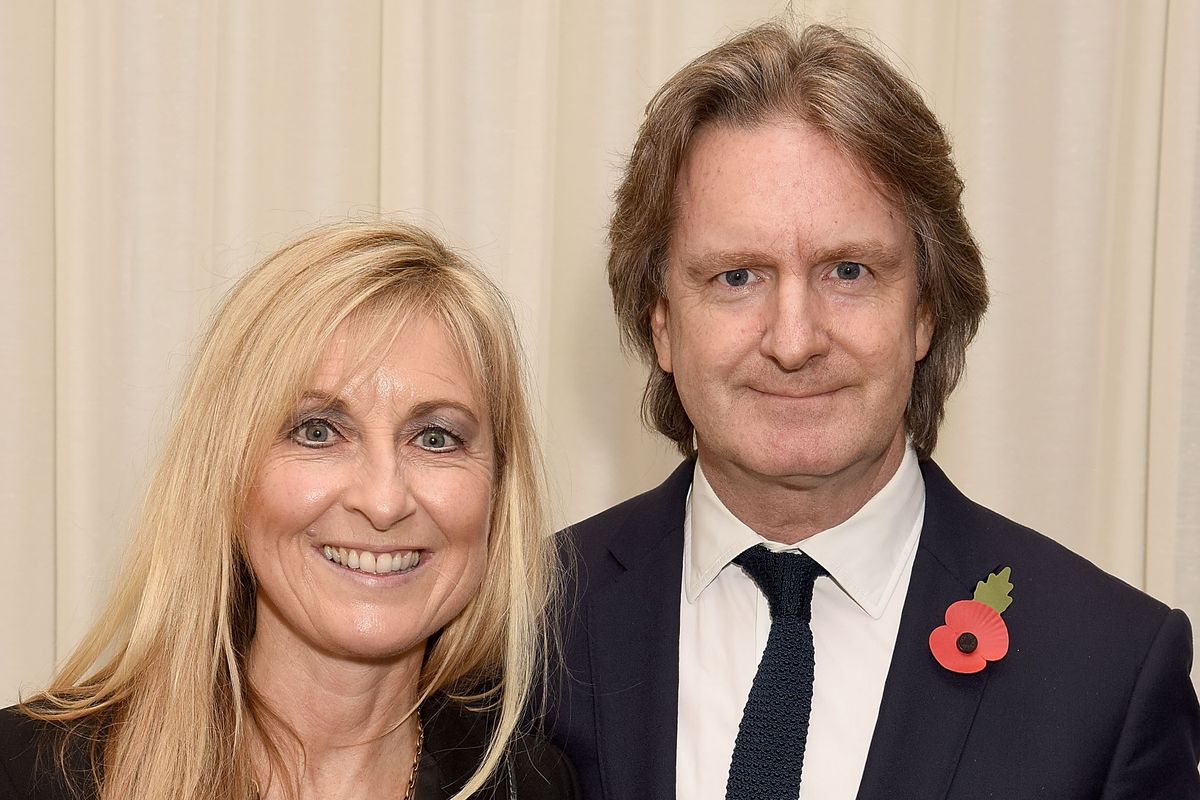 Fiona Phillips and Martin Frizell