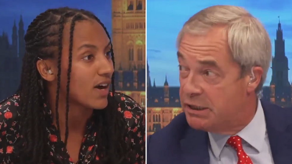 Fional Lali and Nigel Farage
