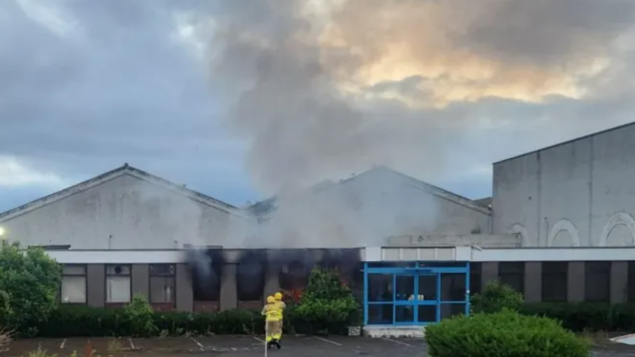 Fire at factory