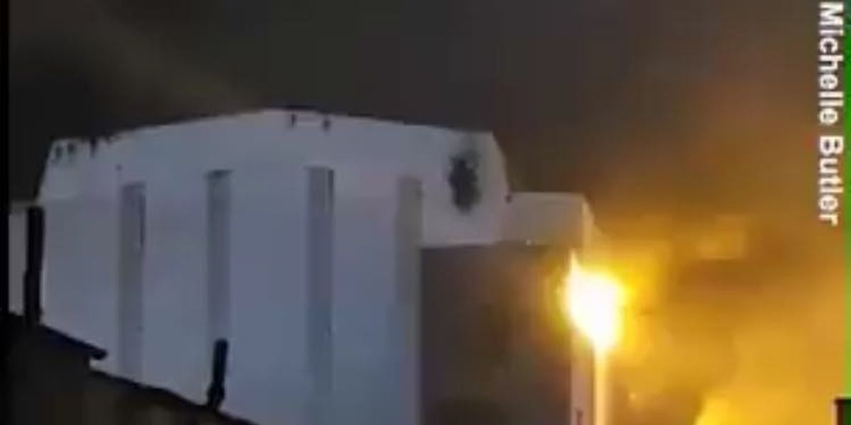 NextImg:Cumbria nuclear submarine shipyard up in FLAMES as 'significant' blaze breaks out