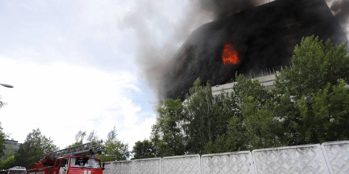 NextImg:Eight people killed in fire at former Russian defence research building near Moscow as thick smoke seen for miles