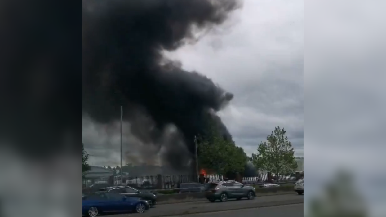 Fire in Bristol