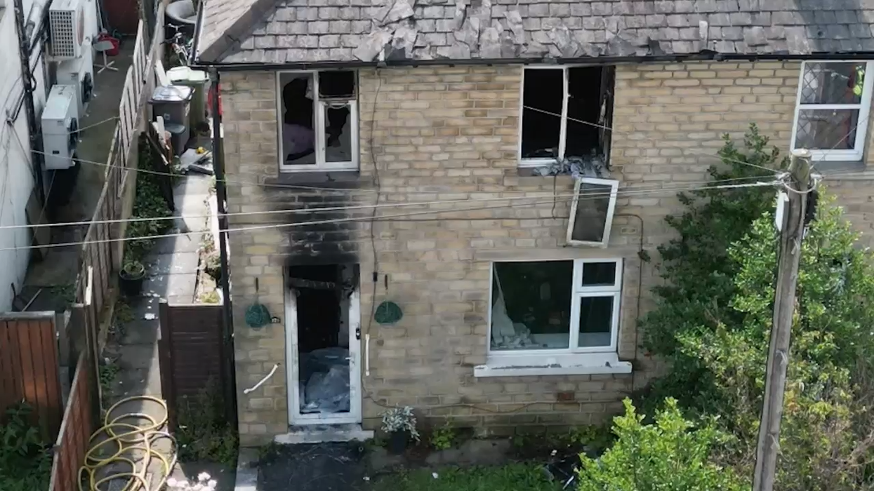 Fire in Huddlesfield