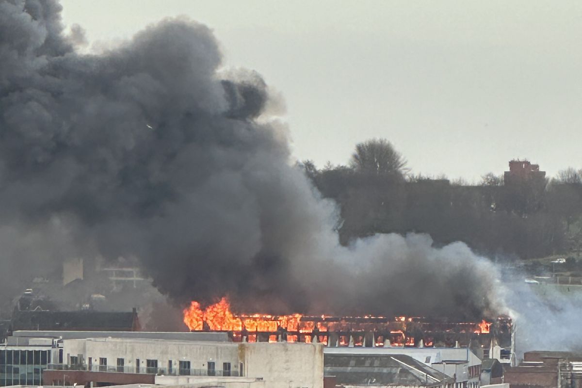 Fire in Liverpool