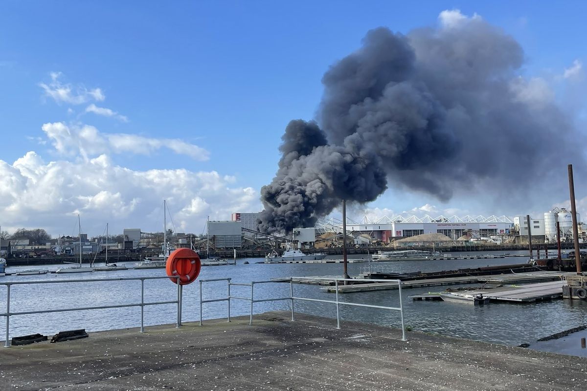 Fire in Southampton 