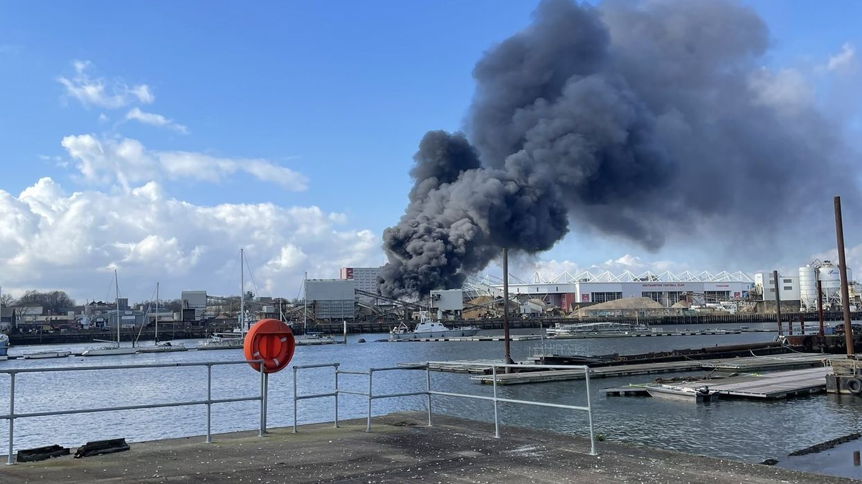 Fire in Southampton