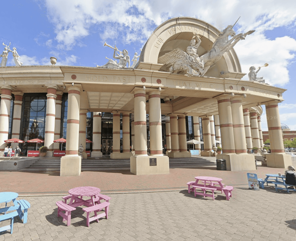 Fire near Trafford Centre