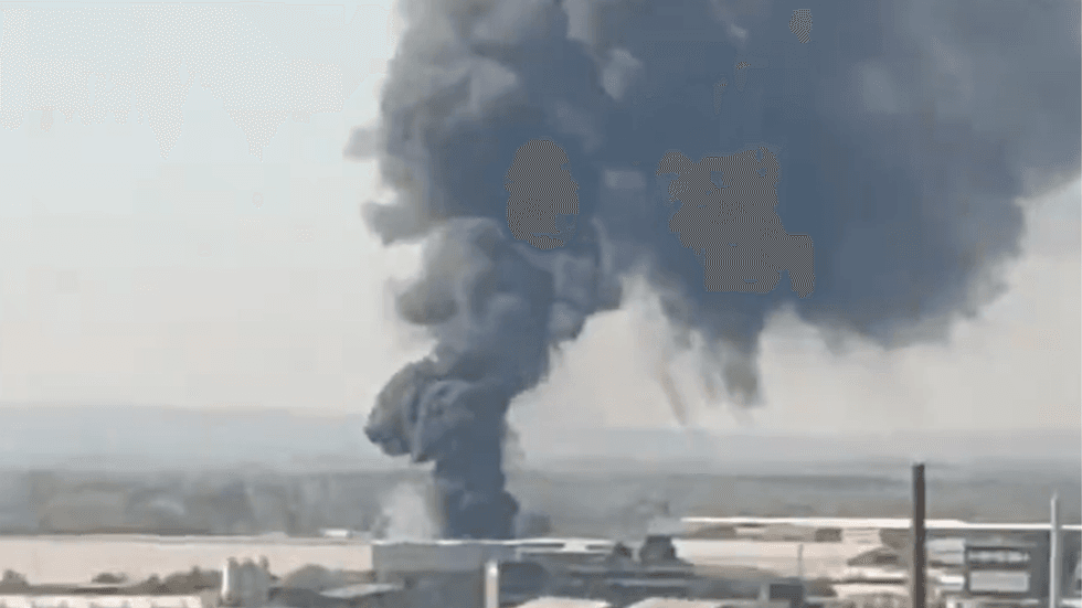 Fire near Trafford Centre