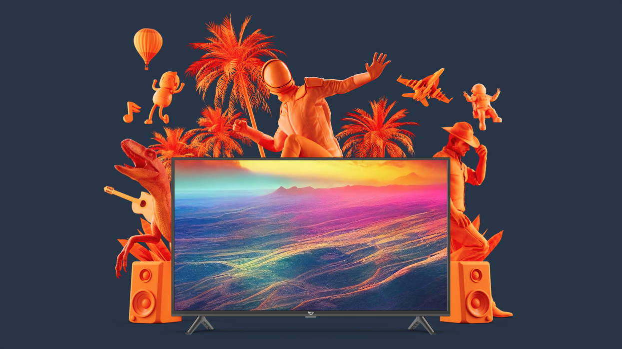 fire tv 2-series on a blue background
