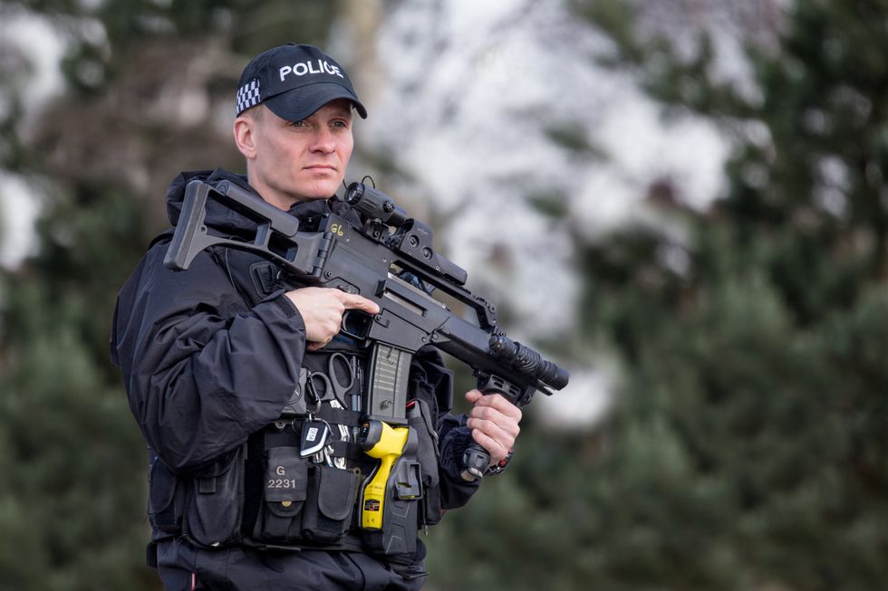 Firearms officer