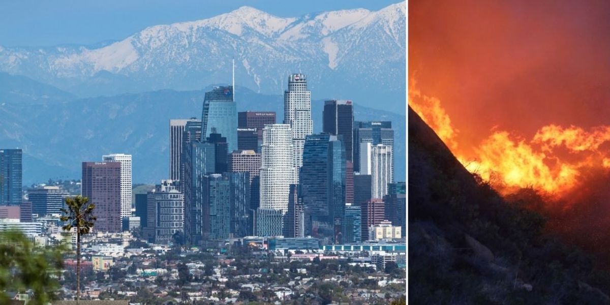NextImg:Holidaymakers issued urgent guidance as 'fast-spreading' wildfires engulf popular USA destination