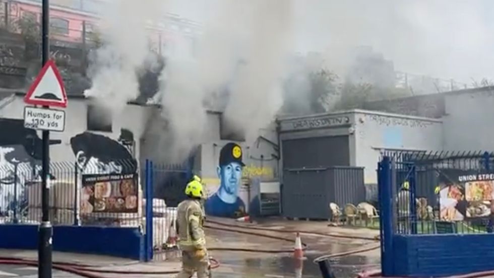 Firefighters have rushed to the scene