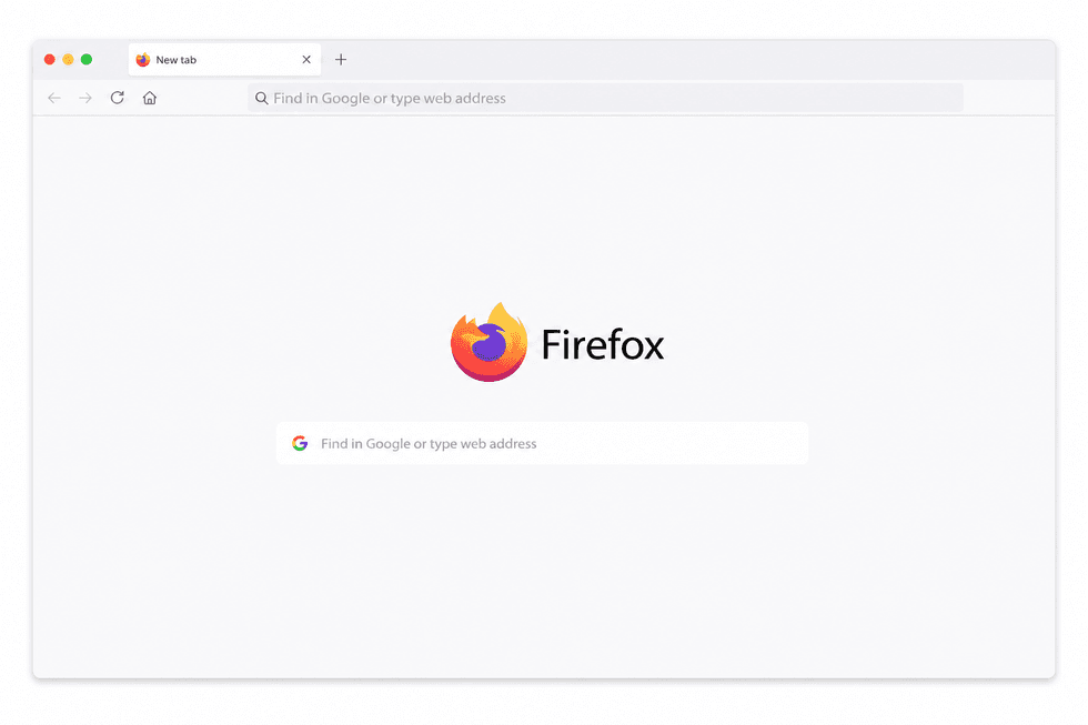 Firefox web browser