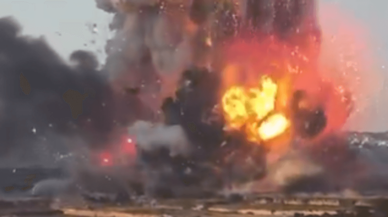Fireworks factory in Malta