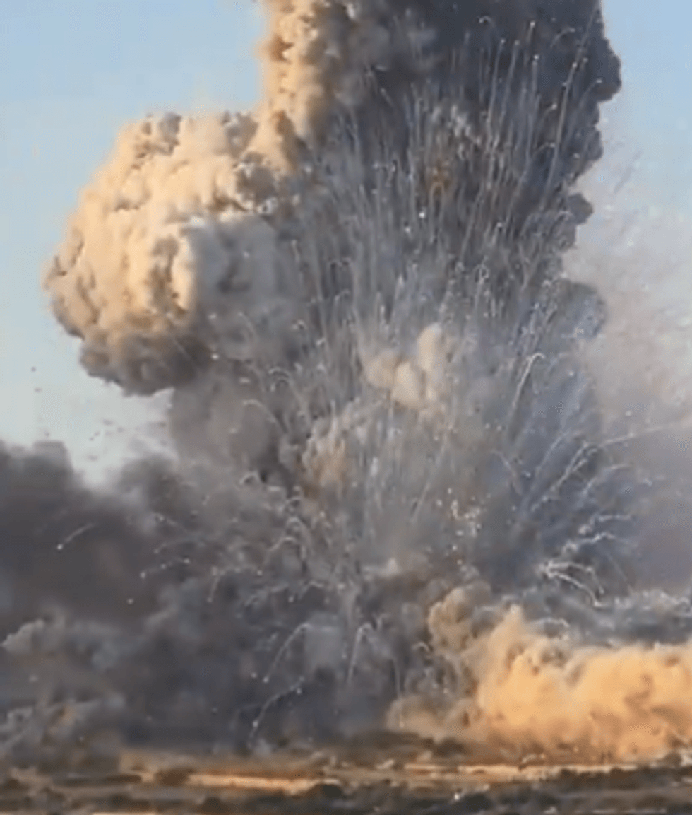 Fireworks factory in Malta