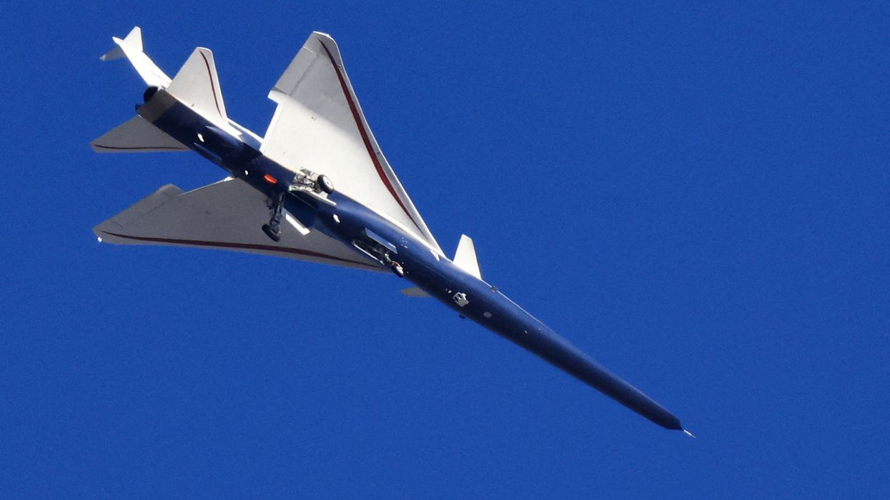 First flight of NASA's experimental quiet supersonic aircraft X-59