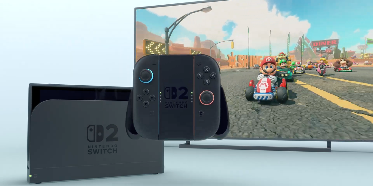 NextImg:Nintendo Switch 2 revealed with bigger screen, magnetic Joy Con controllers, and 2025 release date