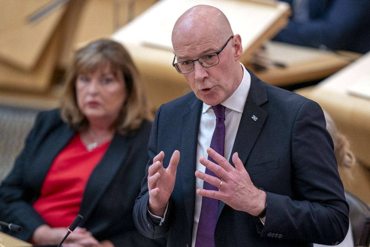 First minister John Swinney
