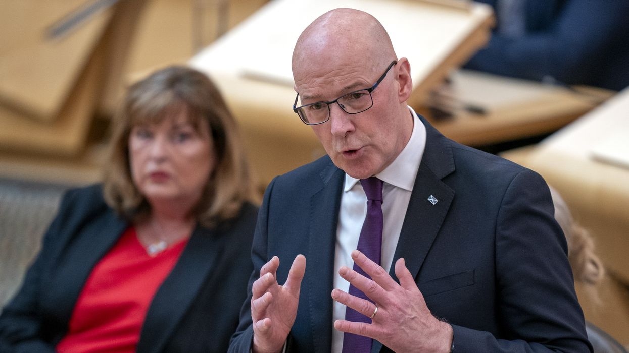 First minister John Swinney