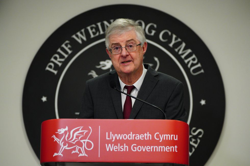 First Minister Mark Drakeford
