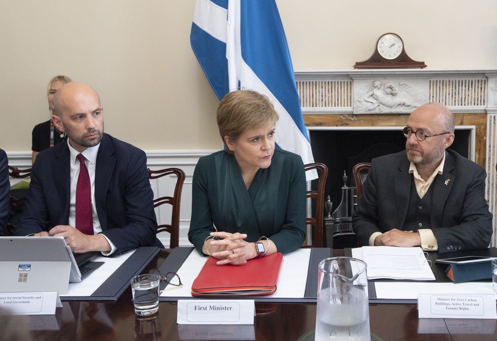 First Minister Nicola Sturgeon chairs the Scottish energy summit at Bute House in Edinburgh to discuss what can be done to mitigate the impact of soaring energy bills