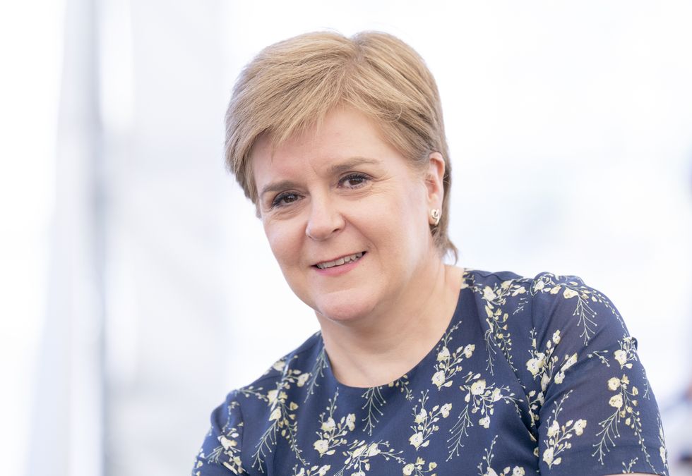 First Minister Nicola Sturgeon during a visit to Lowson Memorial Church Free Breakfast Club in Forfar, where she met volunteers who deliver the service and discuss cost of living concerns with families who are using the facility. Picture date: Thursday August 11, 2022.