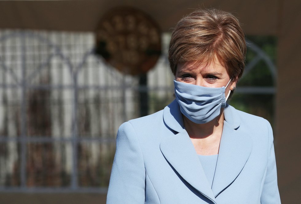 First Minister Nicola Sturgeon wants Scots to take 'sensible precautions.'