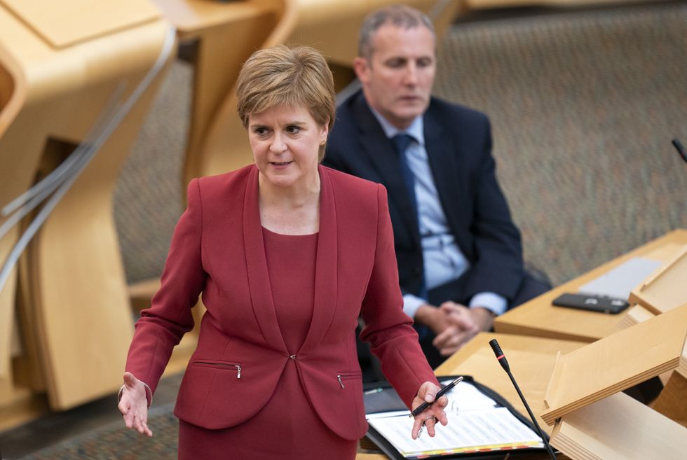 First Minister Nicola Sturgeon