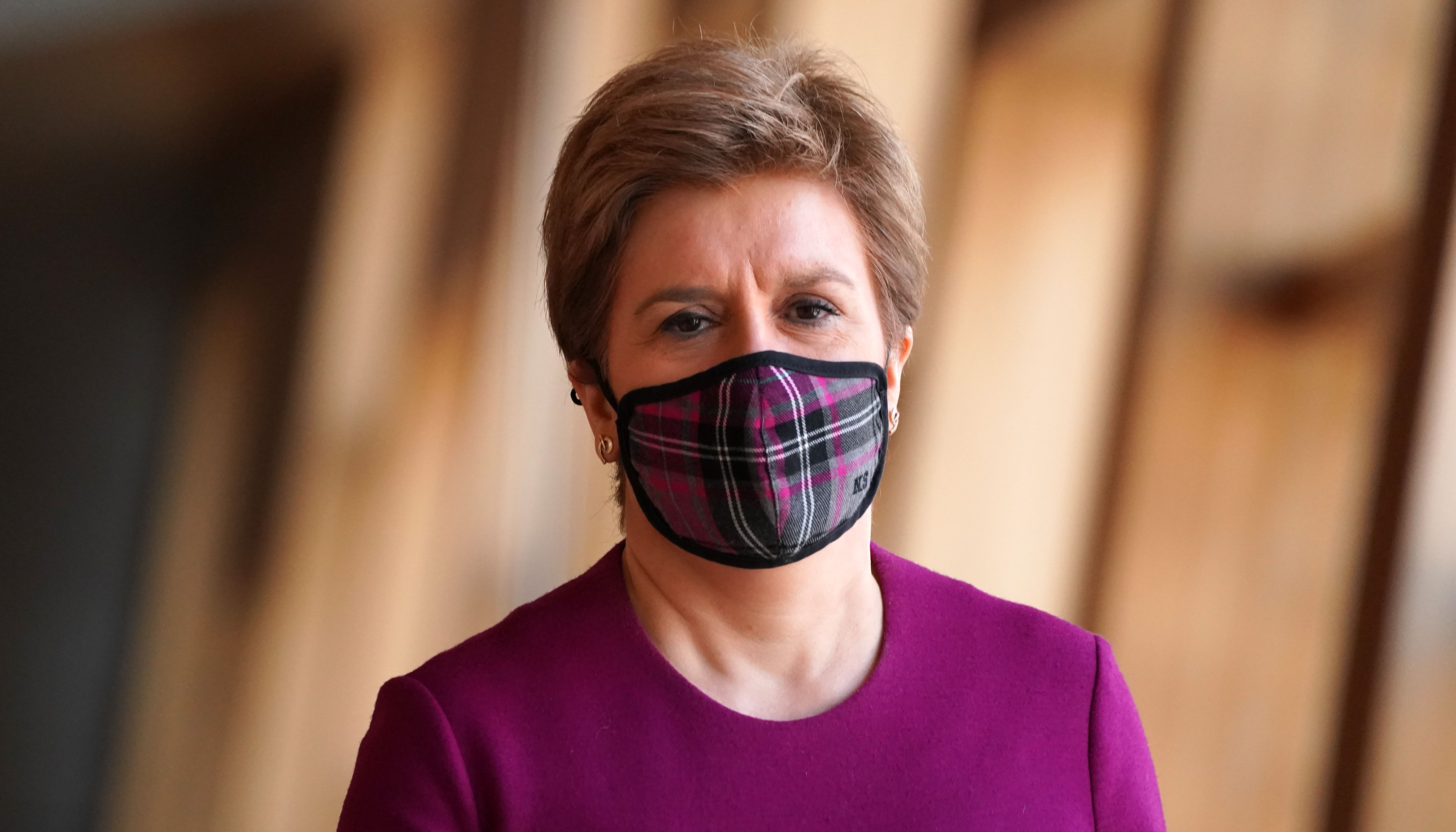 First Minister of Scotland Nicola Sturgeon said the changes would begin on April 4 for places of worship and weddings. Picture date: Thursday March 24, 2022.