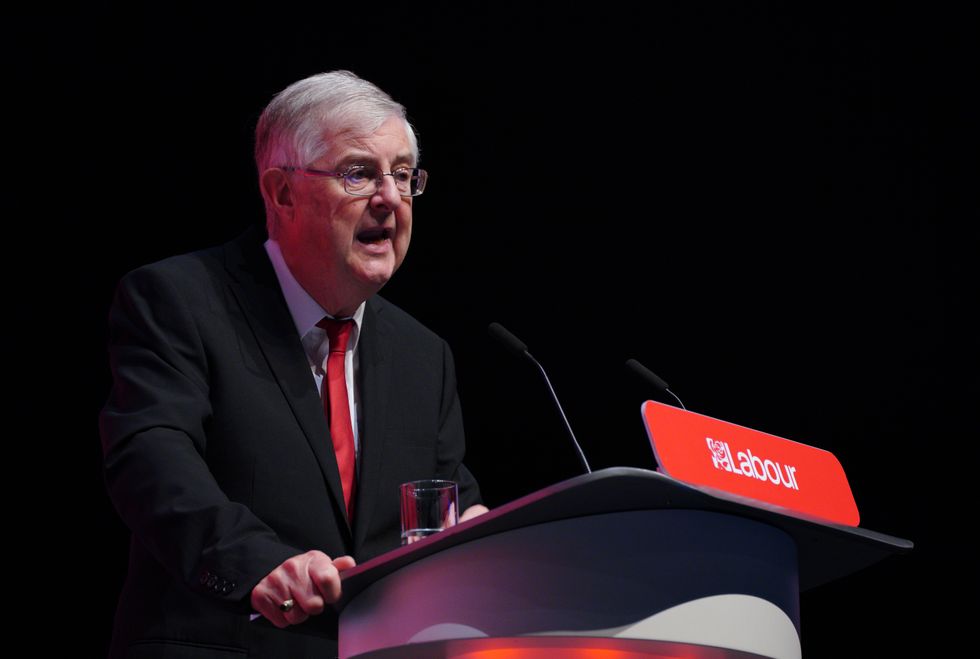 First minister of Wales Mark Drakeford during the Labour Party Conference at the ACC Liverpool. Picture date: Monday September 26, 2022.