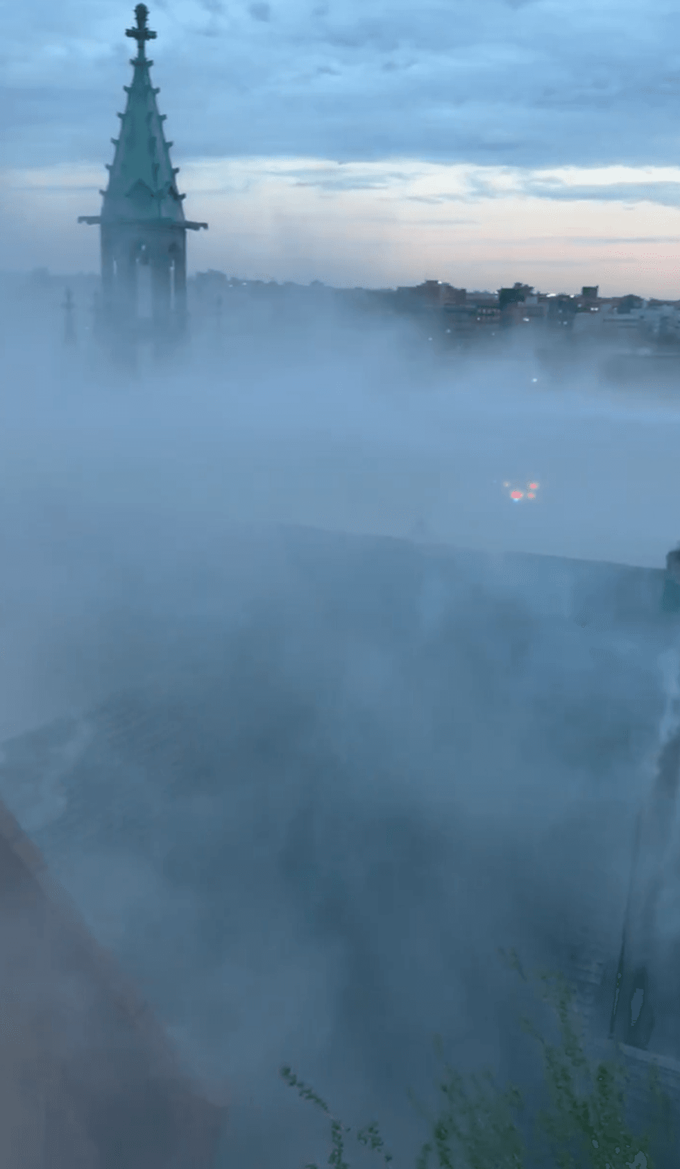 First Reformed Church of Astoria fire