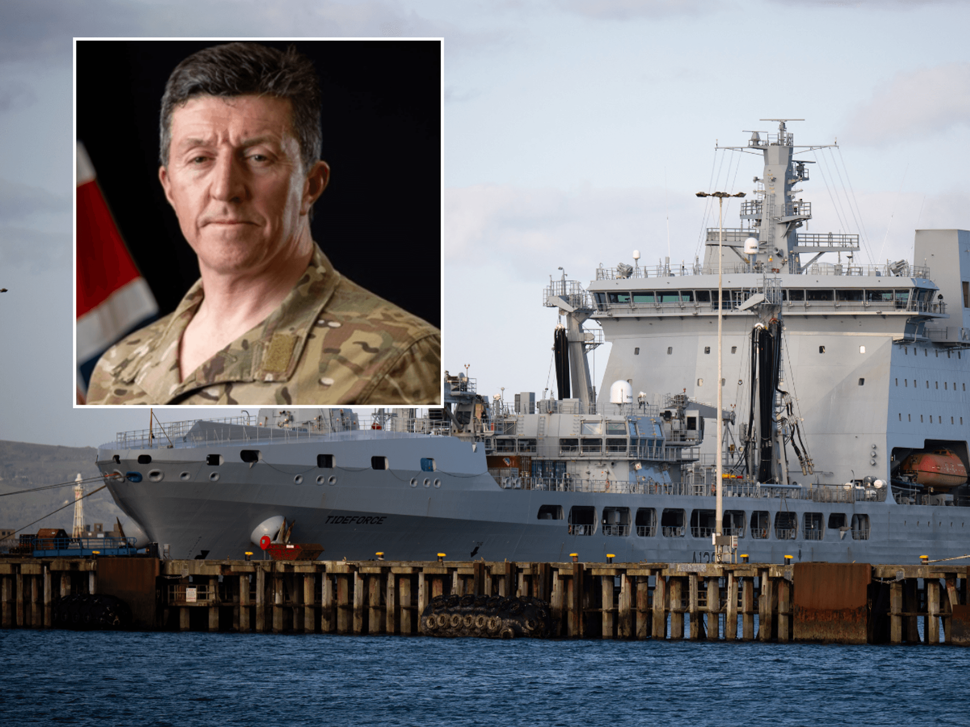 First Sea Lord General Sir Gwyn Jenkins