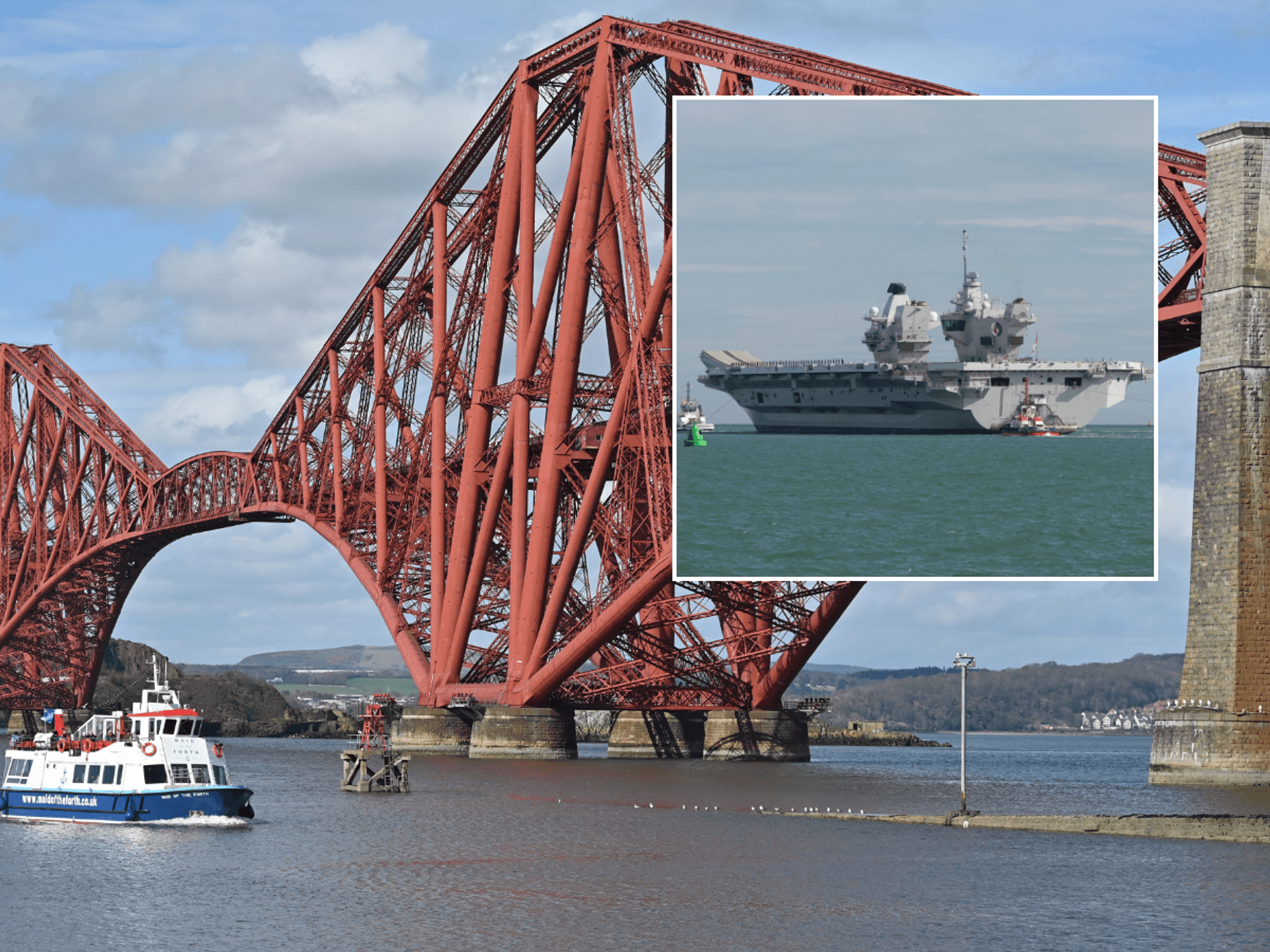 Firth of Forth, HMS Queen Elizabeth