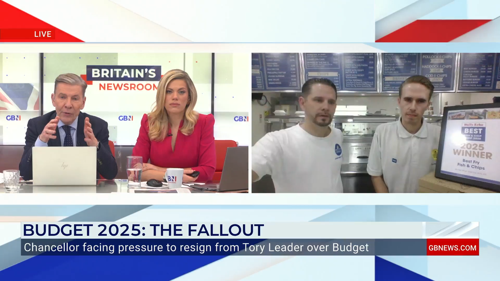 Fish and chip shop owners