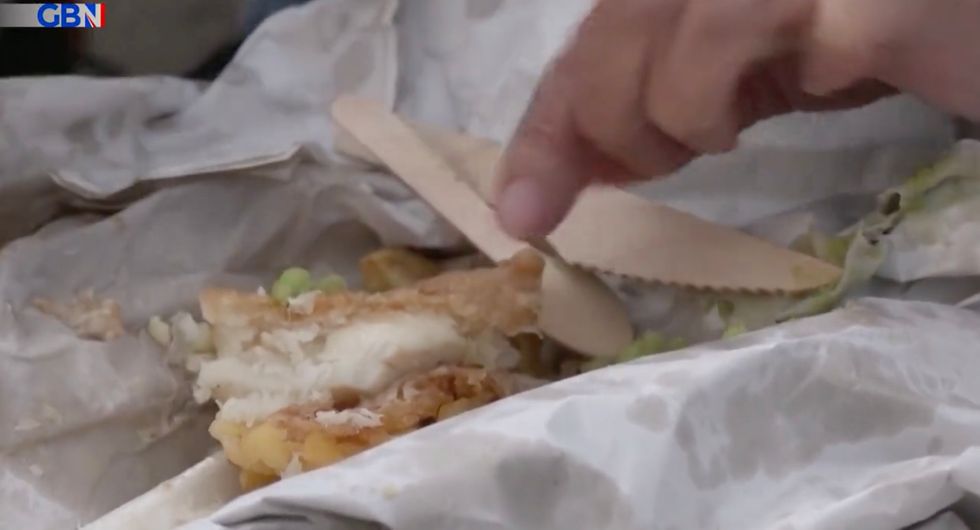 Fish and chips is a dish that's been enjoyed by Brits for years